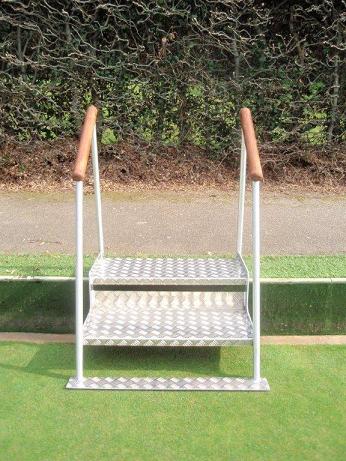 Side Access Steps for Bowls Green