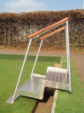 Side Access Steps for Bowls Green